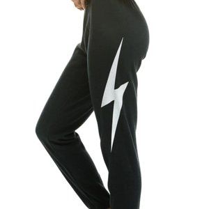 Aviator Nation BOLT SWEATPANTS - CHARCOAL